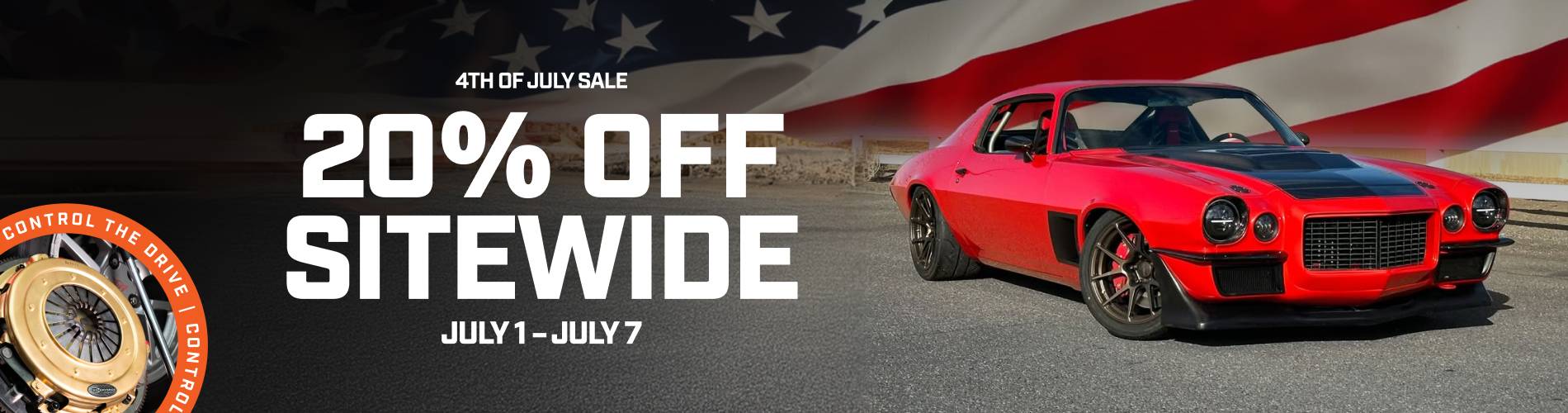 2026 4th of July 20% 20%