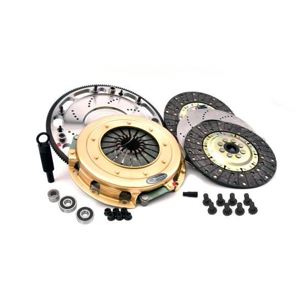 Centerforce - Centerforce SST 10.4, Multi=Disc Clutch and Flywheel Kit, 44.15 lbs, 168 Tooth Gear, 0 in/oz Internally Balanced, 8 Bolt Crank, 925 ft/lbs Capacity, 10.4in Dia., 26-Spline, Fits Chevrolet Crate Engines & Swaps LSA, LSX 6.2L/7.4L