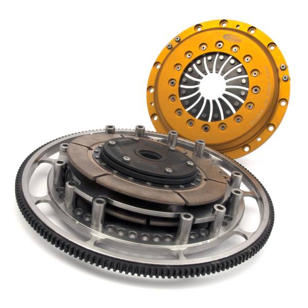 Centerforce - Centerforce DYAD ® XDS 8.75, Extreme Multi-Disc Clutch and Flywheel Kit, 168 Tooth Gear, 0 in/oz Internally Balanced, 6 Bolt Crank, 750 ft/lbs Capacity, 8.75in Dia., 26-Spline, Fits Chevrolet/Pontiac Cars 5.7L