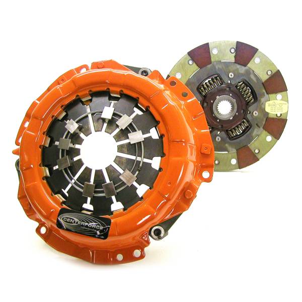 Centerforce - Centerforce Dual Friction ®, High Performance Clutch Pressure Plate and Disc Set, 264 ft/lbs Capacity, 8.375in Dia., 21-Spline, Fits Pontiac/Scion/Toyota Cars and Trucks 1.5L/1.8L