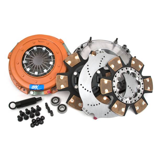 Centerforce - Centerforce DYAD ® XDS 10.4, Extreme Multi-Disc Clutch and Flywheel Kit, 53.20 lbs, 168 Tooth Gear, 0 in/oz Internally Balanced, 8 Bolt Crank, 10.4in Dia., 26-Spline, Fits Chevrolet Camaro and Corvette 6.2L