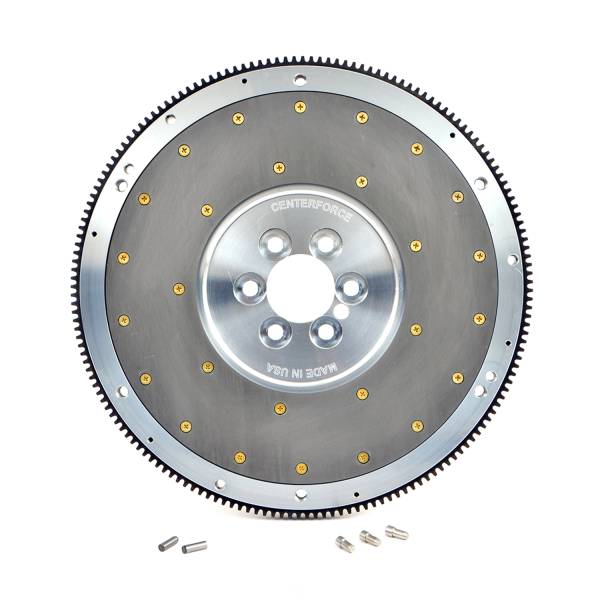 Centerforce - Centerforce ® Flywheels, Light Weight Aluminum, 13.25 lbs, 168 Tooth Gear, 0 in/oz Internally Balanced, 6 Bolt Crank, Fits Chevrolet/GMC/Pontiac Cars and Trucks 8 Cyl