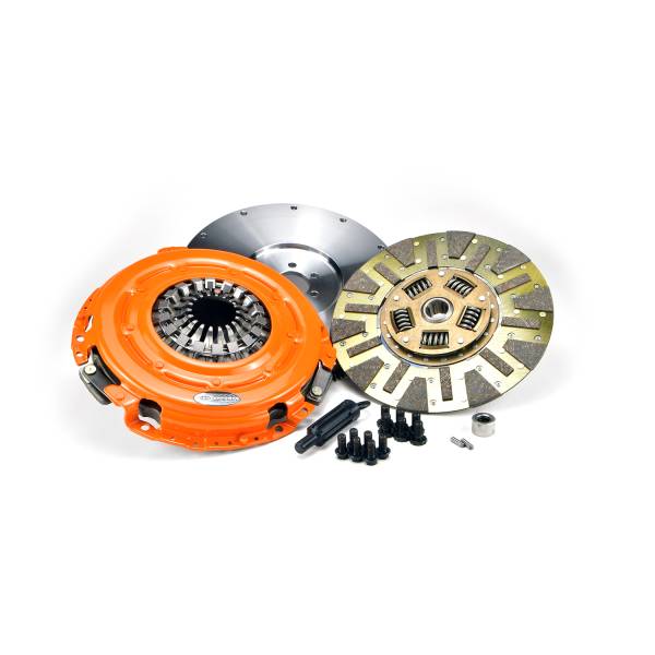 Centerforce - Centerforce Dual Friction ®, High Performance Clutch and Flywheel Kit, 58.85 lbs, 168 Tooth Gear, 0 in/oz Internally Balanced, 6 Bolt Crank, 700 ft/lbs Capacity, 12in Dia., 26-Spline, Fits Chevrolet/GMC Sierra 2500 and Silverado 2500 6.0L