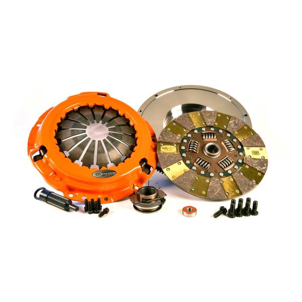 Centerforce - Centerforce Dual Friction ®, High Performance Clutch and Flywheel Kit, 70.4 lbs, 129 Tooth Gear, 8 Bolt Crank, 11in Dia., 21-Spline, Fits Toyota Tacoma 3.5L