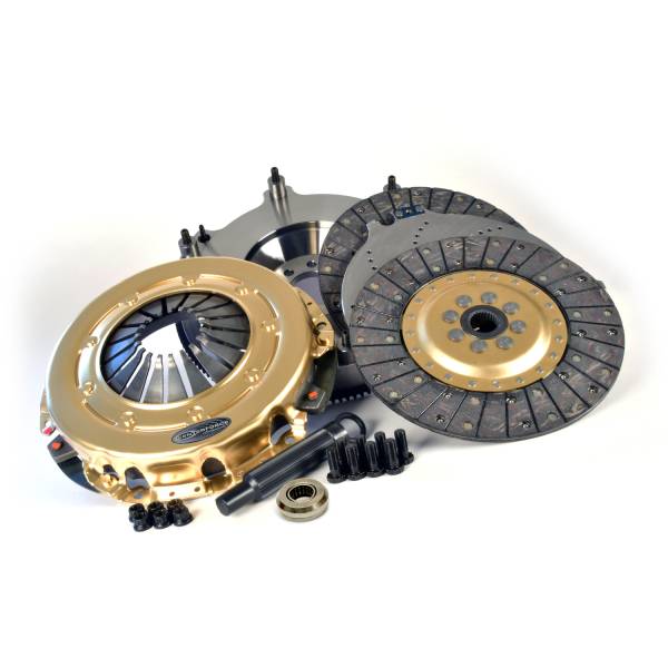 Centerforce - Centerforce SST 10.4, Multi=Disc Clutch and Flywheel Kit, 51.6 lbs, 130 Tooth Gear, 8 Bolt Crank, 925 ft/lbs Capacity, 10.4in Dia., 26-Spline, Fits Dodge Challenger 8 Cyl