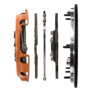 Centerforce - Centerforce DYAD ® DS 10.4, Multi-Disc Clutch and Flywheel Kit, 168 Tooth Gear, 33.0 in/oz Externally Balanced, 6 Bolt Crank, 1300 ft/lbs Capacity, 10.4in Dia., 26-Spline, Fits Chevrolet/GMC Cars and Trucks 7.4L - Image 2