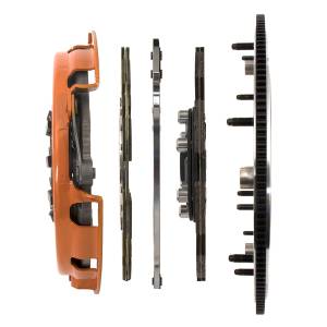 Centerforce - Centerforce DYAD ® DS 10.4, Multi-Disc Clutch and Flywheel Kit, 45.95 lbs, 164 Tooth Gear, 0 in/oz Internally Balanced, 8 Bolt Crank, 1300 ft/lbs Capacity, 10.4in Dia., 26-Spline, Fits Ford Mustang 8 Cyl - Image 2