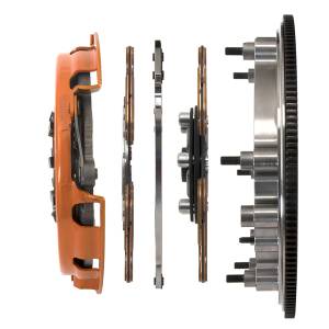 Centerforce - Centerforce DYAD ® XDS 10.4, Extreme Multi-Disc Clutch and Flywheel Kit, 53.20 lbs, 168 Tooth Gear, 0 in/oz Internally Balanced, 8 Bolt Crank, 10.4in Dia., 26-Spline, Fits Chevrolet Camaro and Corvette 6.2L - Image 2