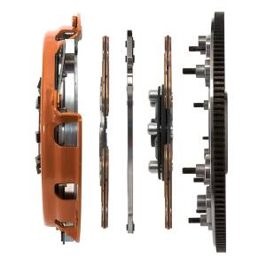 Centerforce - Centerforce DYAD ® XDS 10.4, Extreme Multi-Disc Clutch and Flywheel Kit, 55.80 lbs, 152 Tooth Gear, 0 in/oz Internally Balanced, 8 Bolt Crank, 1600 ft/lbs Capacity, 10.4in Dia., 26-Spline, Fits Dodge Viper 8.0L - Image 2